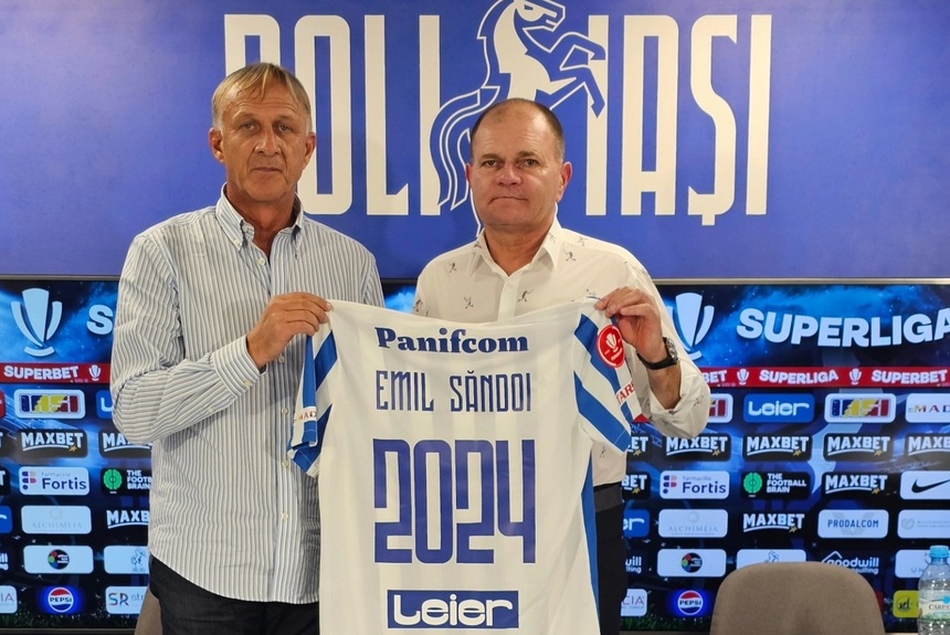 Emil Săndoi, noul „principal” de la Politehnica Iași