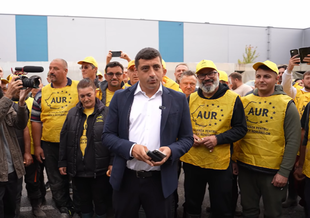 VIDEO. George Simion și-a depus candidatura pentru alegerile prezidențiale