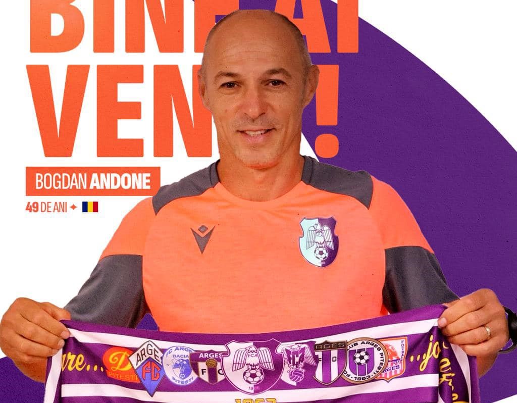 Bogdan Andone, noul antrenor de la FC Argeș
