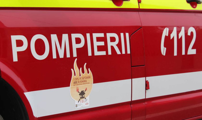 VIDEO. Incendiu la Liceul Timpuri Noi