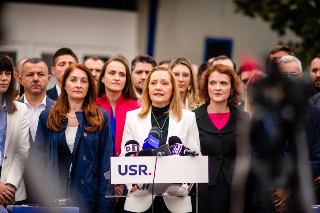 Elena Lasconi: „USR își asumă guvernarea”
