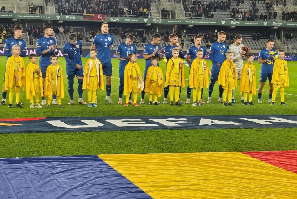 Lituania – România 1-2. Naționala lui Lucescu defilează în Liga Națiunilor