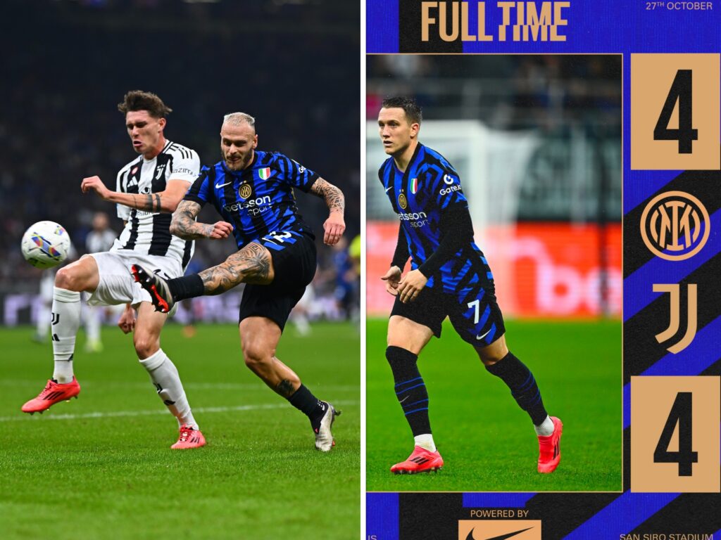 Inter – Juventus 4-4. Show total în Derby d’Italia