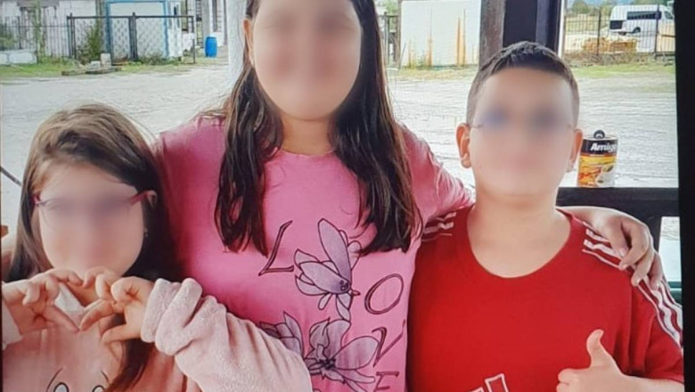 Cei trei frați dispăruți în Hunedoara și găsiți în Serbia alături de tatăl lor, aduși în țară