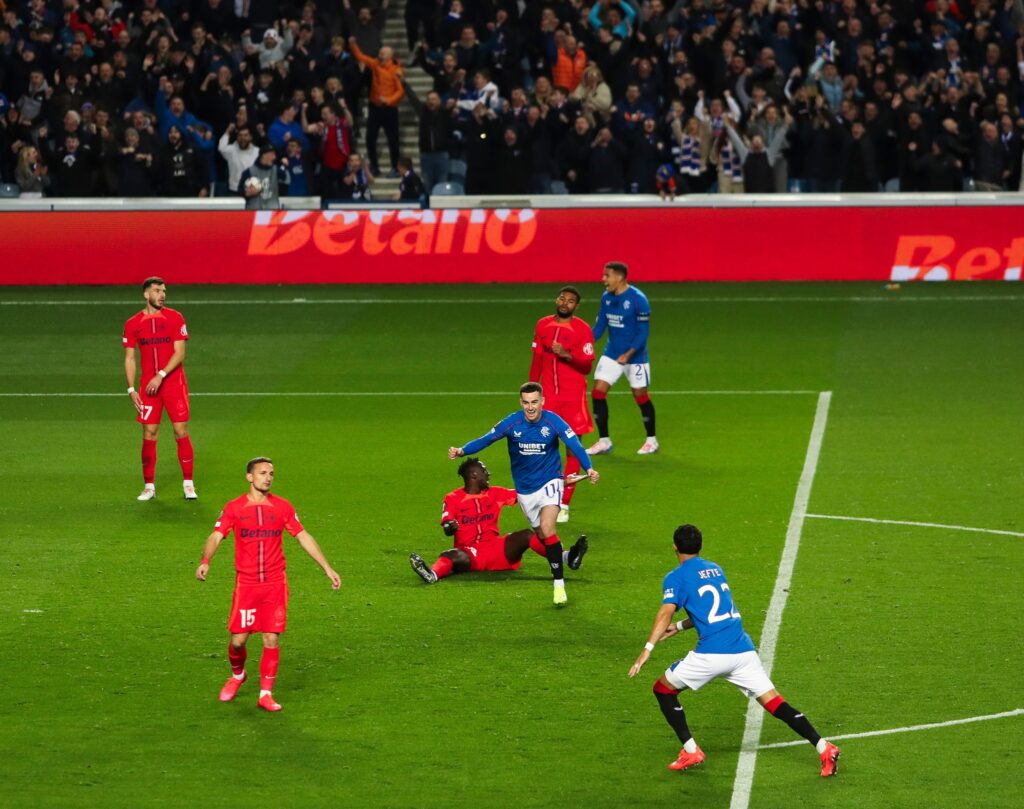 Rangers – FCSB 4-0. Campioana României, eșec categoric în Scoția