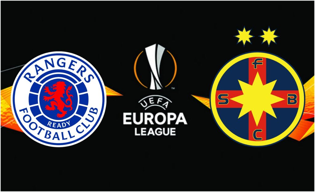 Europa League. Cine transmite meciul Rangers – FCSB la TV