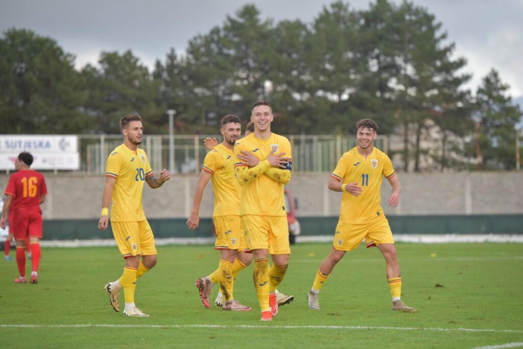Tineretul a defilat în Muntenegru! România este la un singur meci de calificarea la EURO U21