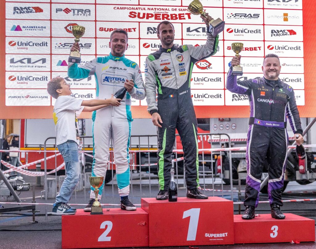 Simone Tempestini a câştigat etapa de Super Rally București