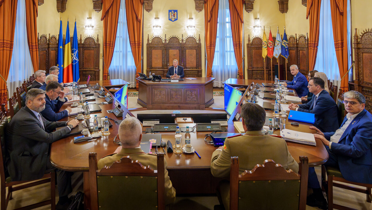 Ședință CSAT pe tema posibilei fraudări a alegerilor cu ajutorul mijloacelor cibernetice