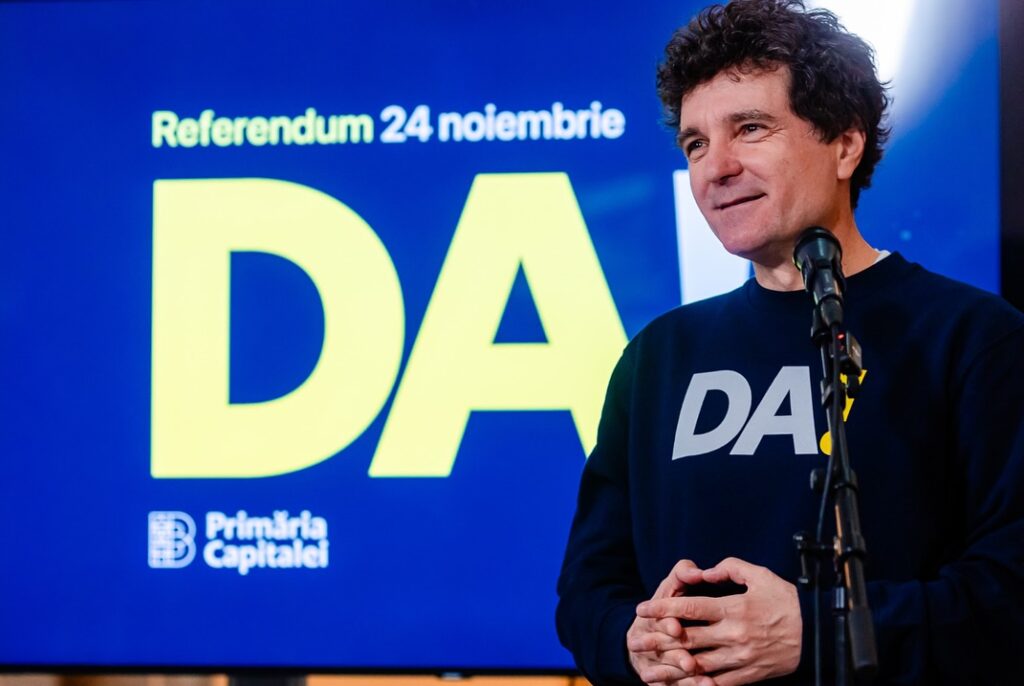 Rezultate referendum București. Victorie clară pentru propunerile lui Nicușor Dan