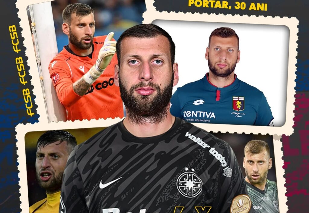 FCSB și-a prezentat noul portar