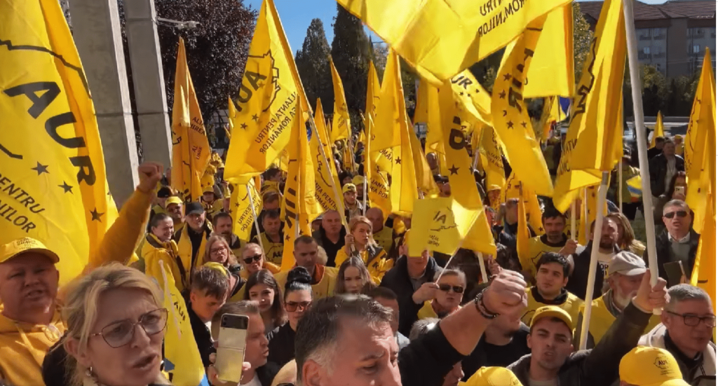 AUR anunță un protest în Piața Universității pe 12 ianuarie