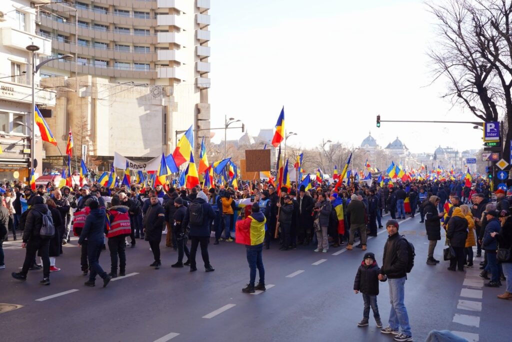 VIDEO. Protest AUR în Capitală! Participă mii de persoane