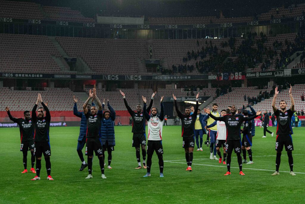 Rezultatul obținut de Lyon în campioantul Franței, înainte de returul cu FCSB