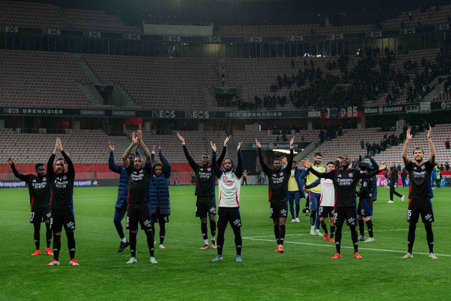 Rezultatul obținut de Lyon în campioantul Franței, înainte de returul cu FCSB