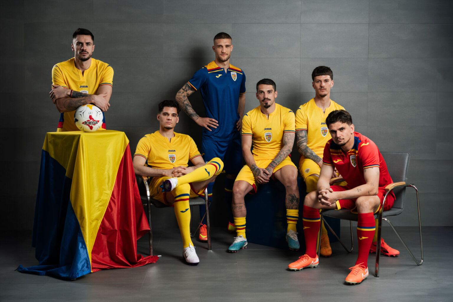 Naționala debutează în preliminariile pentru Cupa Mondială în haine noi