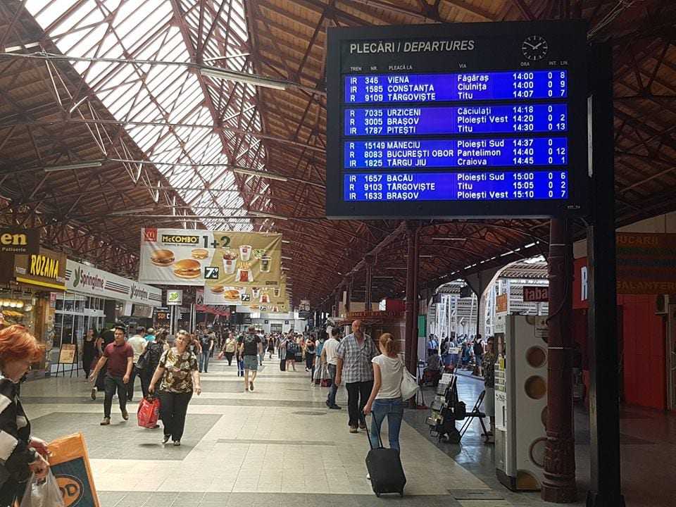 ANPC a închis aproape toată Gara de Nord. Neregulile constatate de oamenii lui Piedone