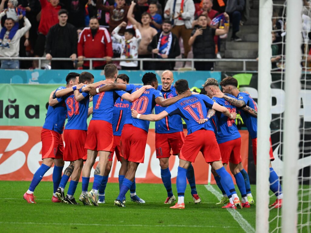 FCSB – Dinamo 3-1. Roș-albaștrii au titlul în buzunar