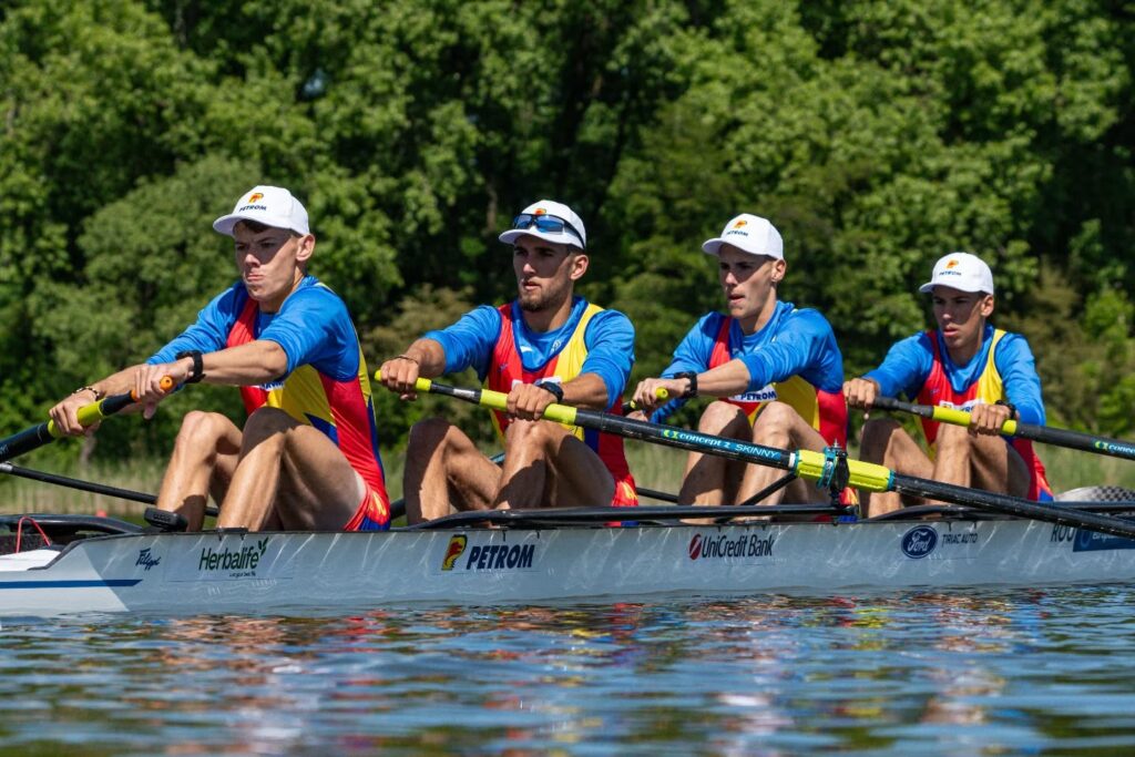 Cinci medalii pentru sportivii români la Europenele de canotaj Under-19