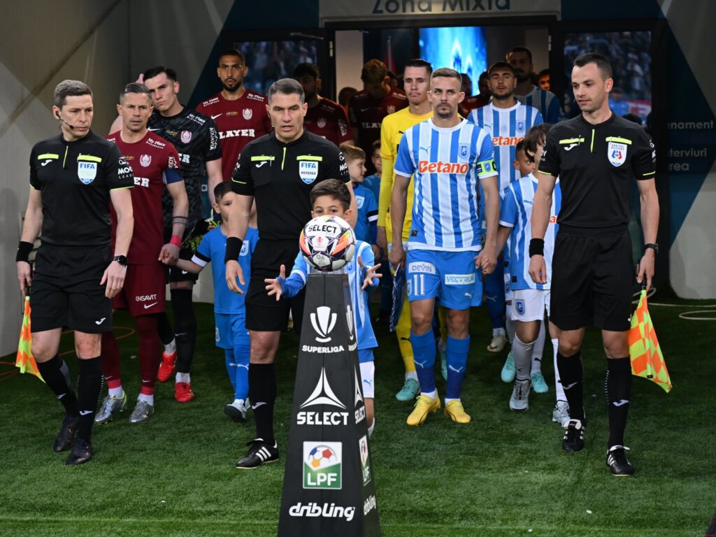 Universitatea Craiova – CFR Cluj 2-2. FCSB este din nou campioană