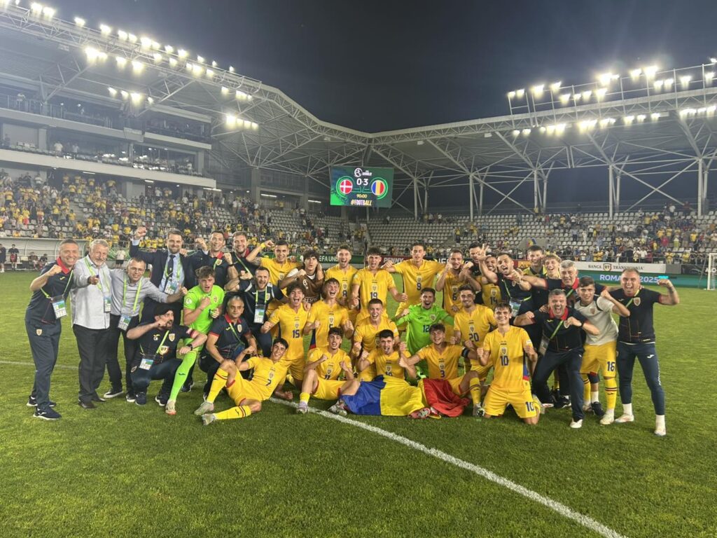 Naționala Under-19, calificare în premieră în semifinalele Campionatului European