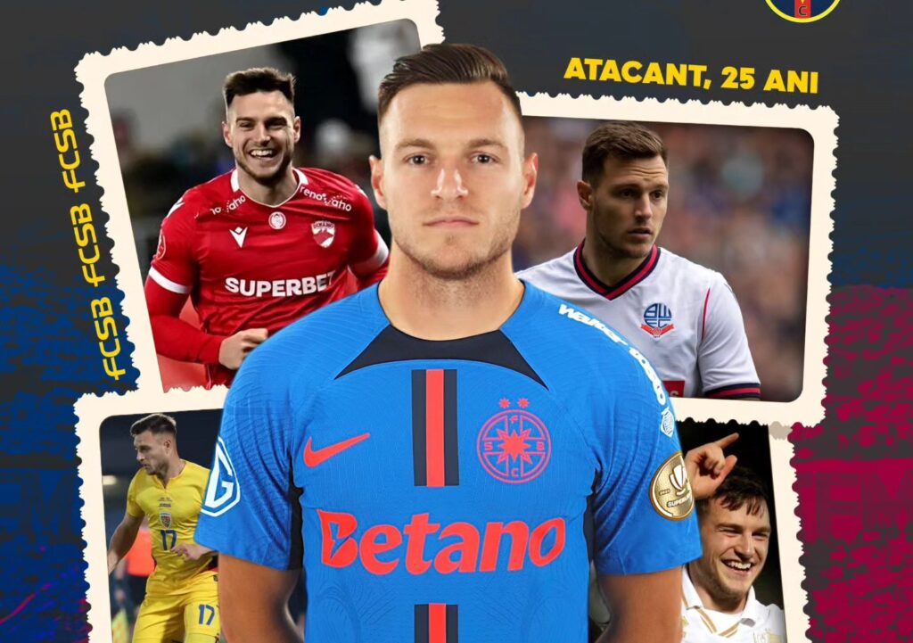 Dennis Politic, prezentat oficial la FCSB