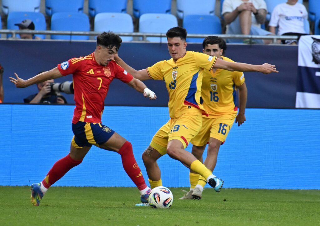 România U21 – Spania U21 1-2. Eșec dramatic pentru tricolorii mici la Euro