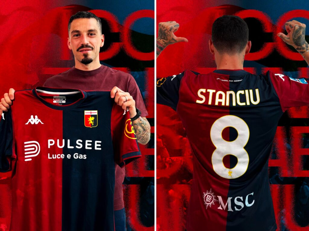 Nicolae Stanciu, prezentat oficial la Genoa