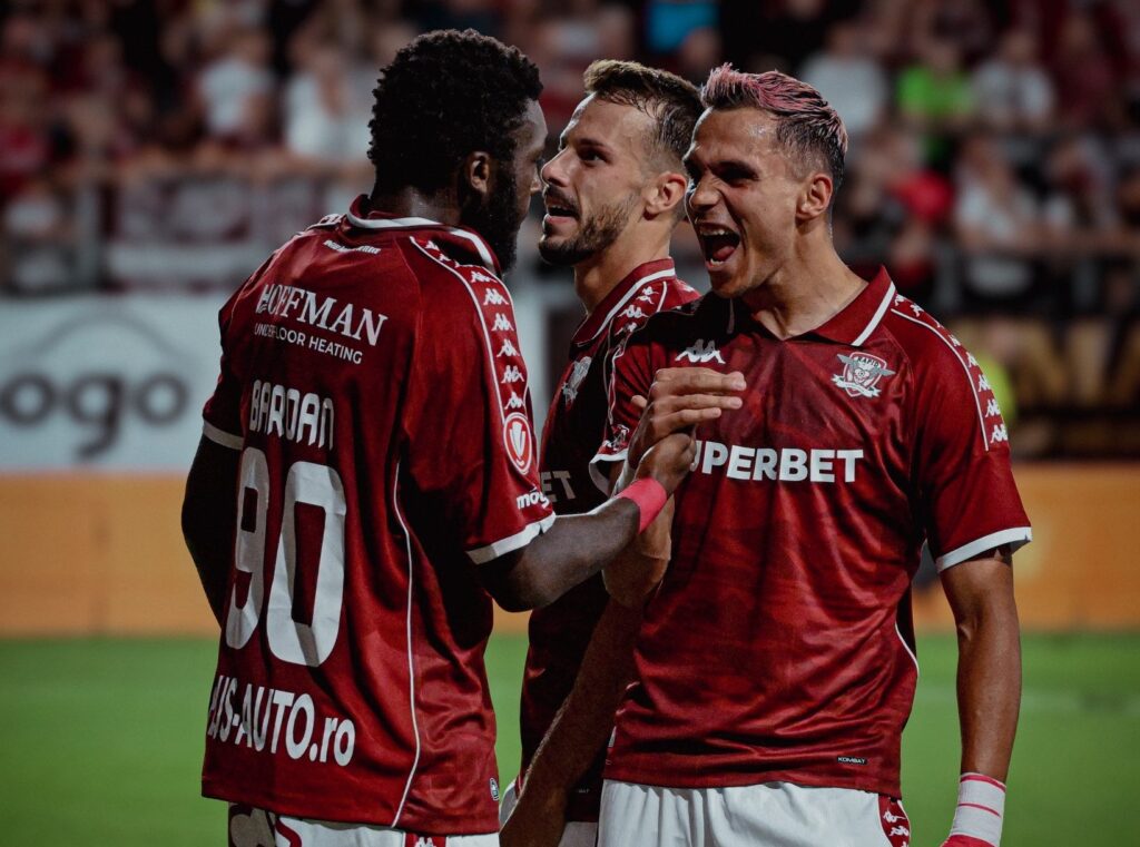 Rapid – FC Botoșani 2-1. Formația lui Costel Gâlcă, noul lider al Superligii