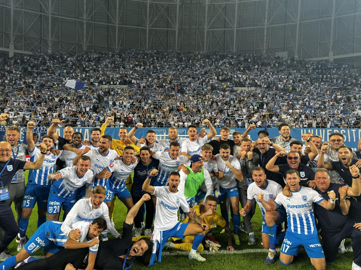 Universitatea Craiova – Bașakșehir 3-1. Oltenii se califică în premieră în faza principală a Conference League