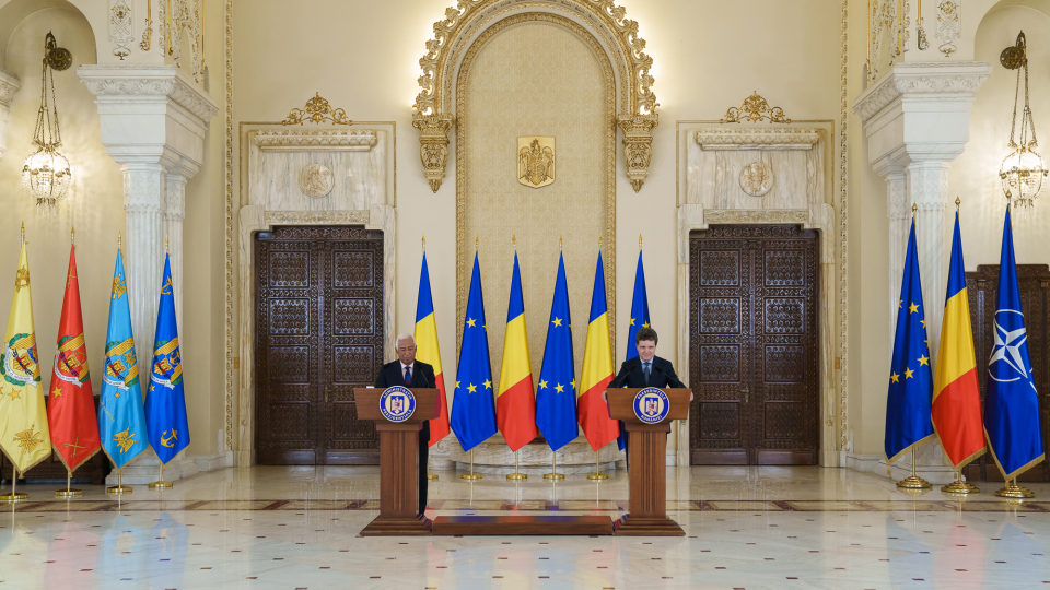 Declarațiile lui Nicușor Dan după vizita președintelui CE în România