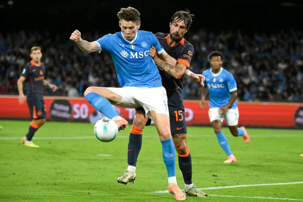 Interul lui Cristi Chivu, învinsă clar de Napoli, în derby-ul din Serie A